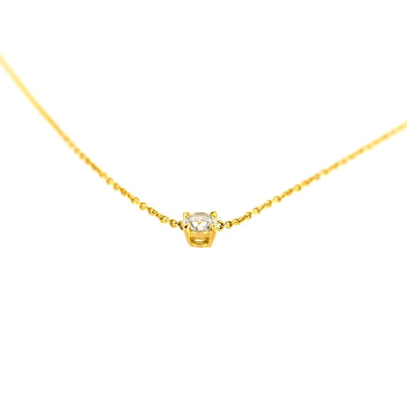 STAR JEWELRY スタージュエリー ネックレス レディース 18金 K18YG 