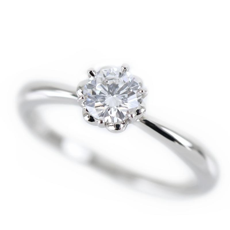 VENDOME プラチナリング pt950 9号 #9 VENDOME AOYAMA（ヴァンドーム青山） リング Pt950 9号 ダイヤ 0.325ct