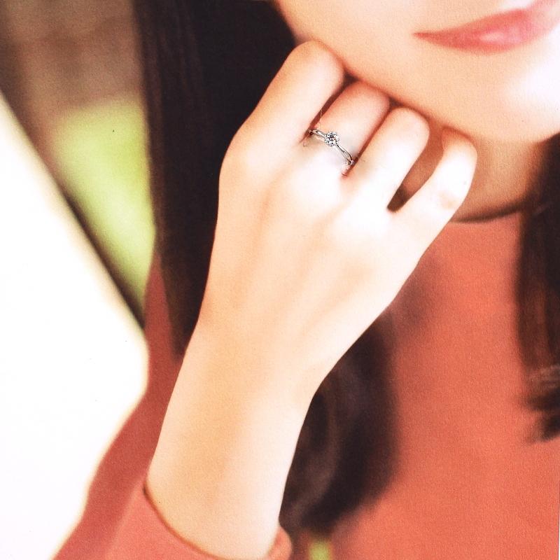 VENDOME プラチナリング pt950 9号 #9 中古】 ヴァンドーム VENDOME Pt950 リング 指輪 ダイヤモンド 9号 2