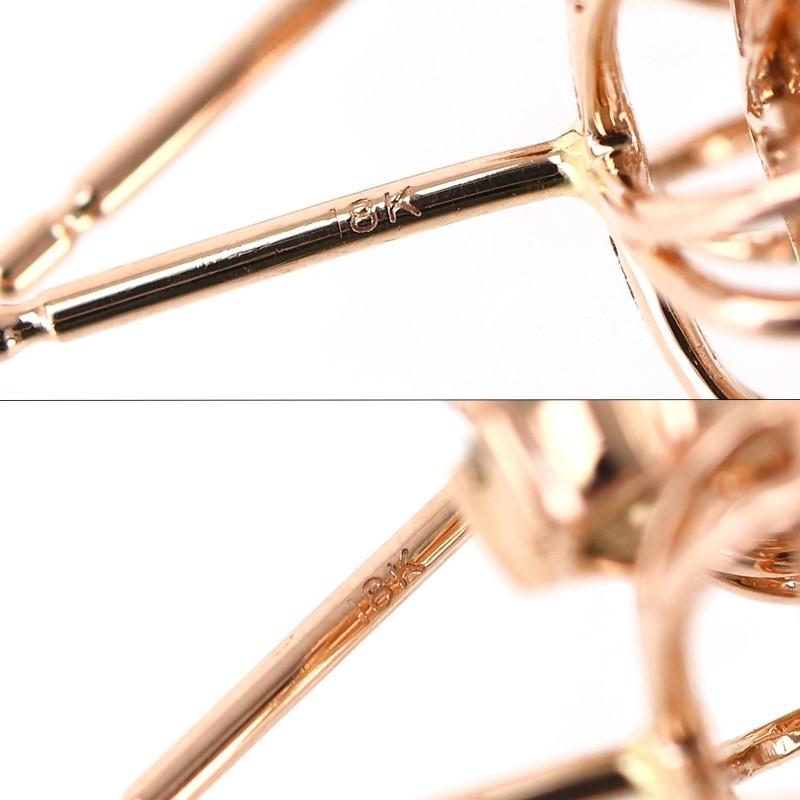 さくらダイヤモンド ピアス 0.172ct 0.171ct ダイア 各0.45ct フラワー
