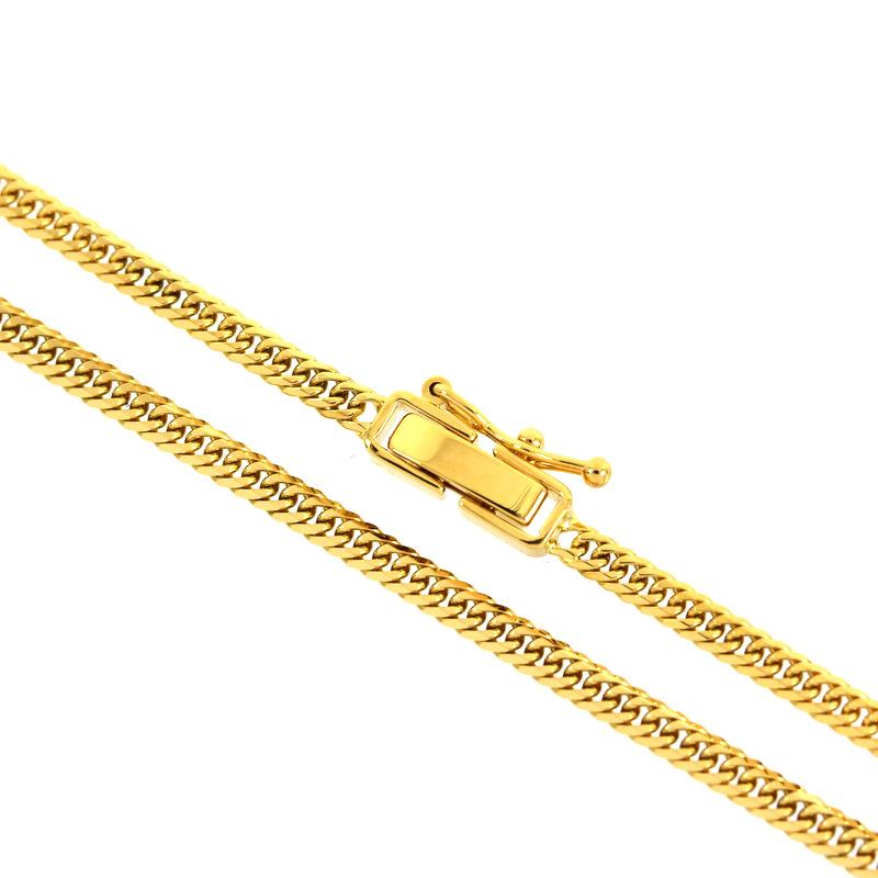 喜平 ネックレス 18金 六面W喜平 10.2g 50cm キヘイ K18YG