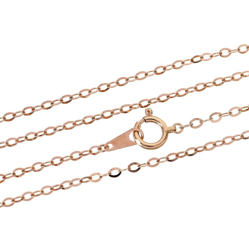 ネックレス 18k 18金 K18PG ネックレスチェーン 70cm 2.1g ピンク