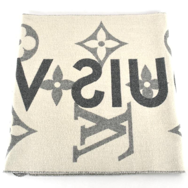 LOUIS VUITTON ルイヴィトン マフラー エシャルプ・モノグラム