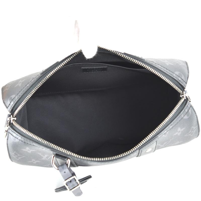 本物 美品■ルイヴィトン■エクリプス シティ・キーポル 斜めがけショルダーバッグ LOUIS VUITTON ルイ・ヴィトン モノグラム・エクリプス シティ