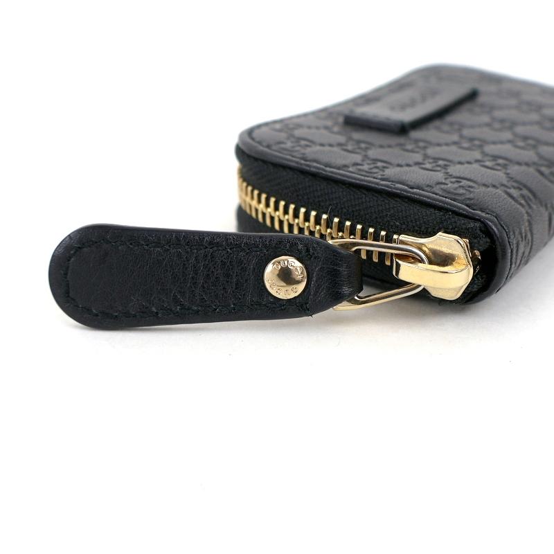 グッチシマ グッチ コインケース ブラック マイクログッチシマ