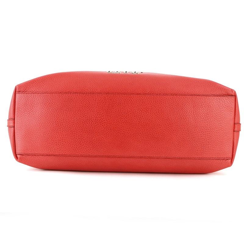 GUCCI（グッチ） トートバッグ レザー レッド 380118 無地 台形 A4