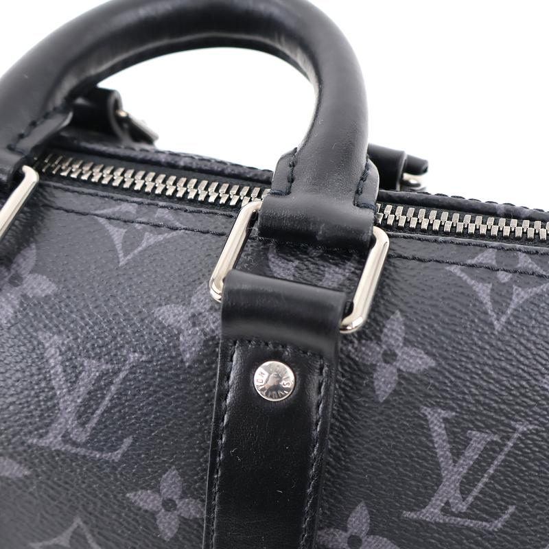 【極美品】Louis Vuitton キーポルバンドリエール25　エクリプス キーポル・バンドリエール 25 モノグラム・エクリプス｜ルイ・ヴィトン