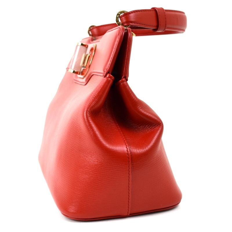 BVLGARI ブルガリ イザベラ・ロッセリーニ 2WAYバッグ レザー