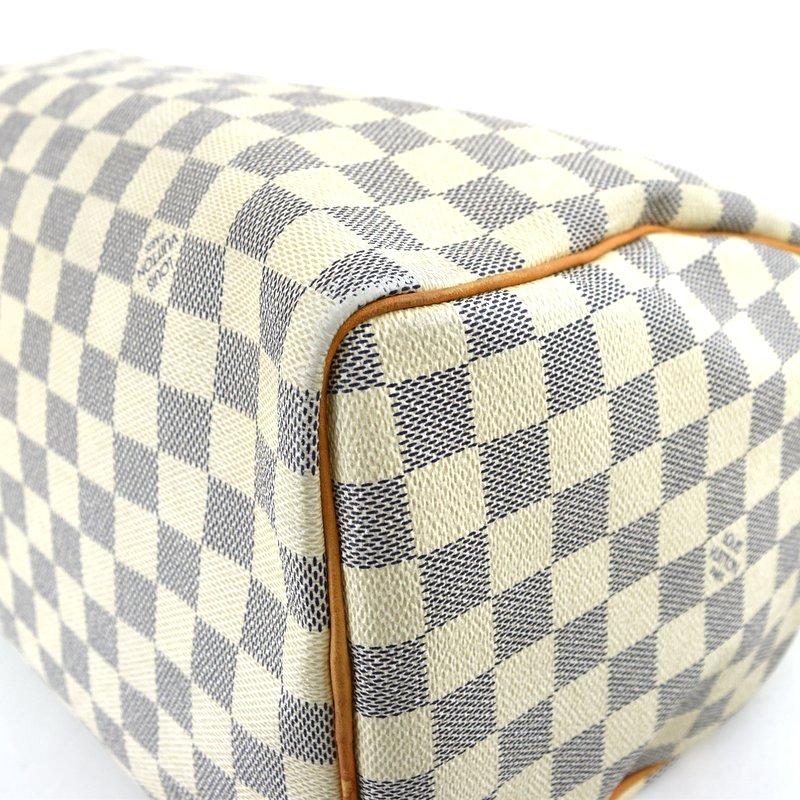 スピーディ ルイヴィトン バッグ レディース ダミエ アズール