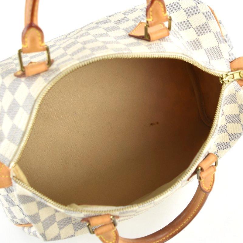 スピーディ ルイヴィトン バッグ レディース ダミエ アズール