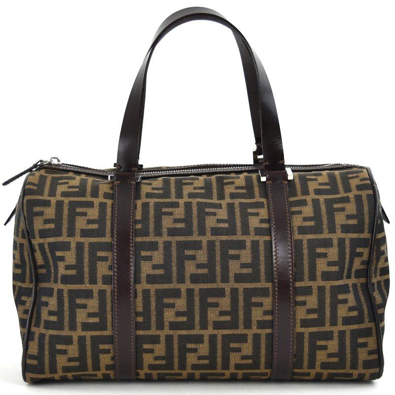 FENDI（フェンディ） ハンドバッグ ズッカ 16327 ミニボストン 鞄