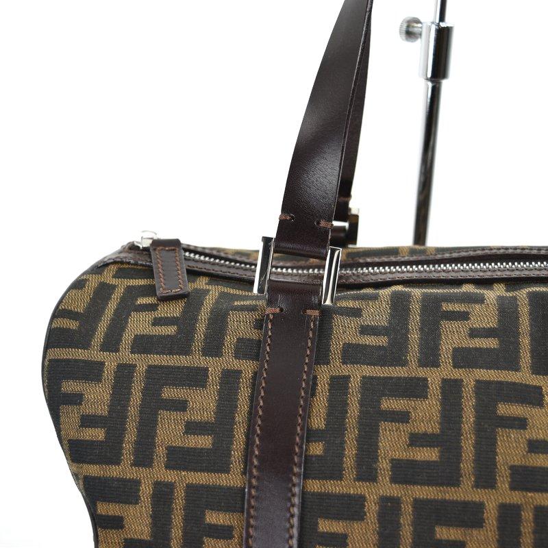 FENDI フェンディ ハンドバッグ ズッカ 16327 ミニボストン 鞄 かばん