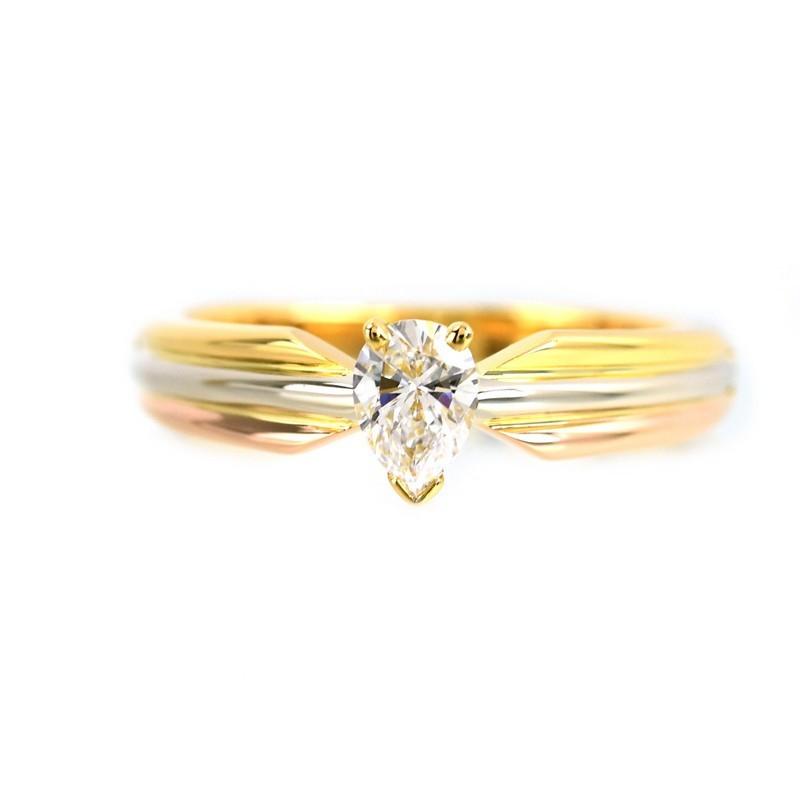 ✴︎Cartier✴︎ カルティエ 限定 3Pダイヤ トリニティリング 49 楽天市場】【中古】 Cartier カルティエ トリニティリング 5PD