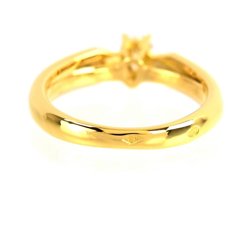 TRINITY（Cartier） カルティエ 指輪 ペアシェイプダイヤ 0.31ct