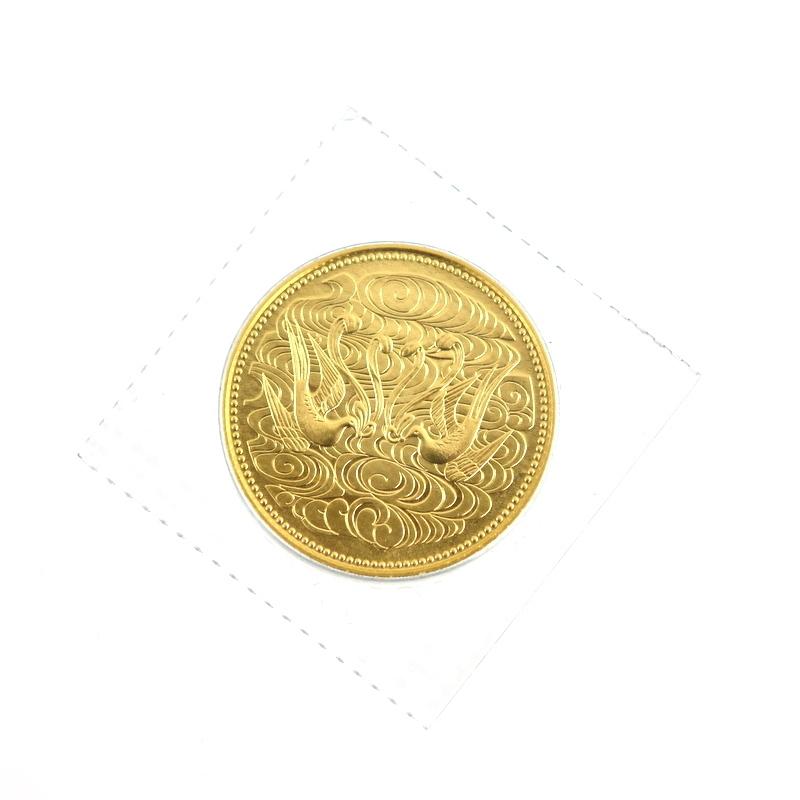 硬貨 記念金貨 10万円金貨 天皇陛下御在位60年記念 24金 純金 21 2g 昭和61年 硬貨 貨幣 アクトワン