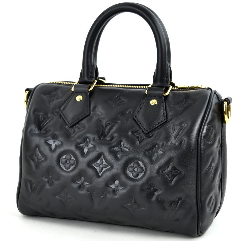 スピーディ ルイヴィトン バッグ レディース 3WAY モノグラム ブラック