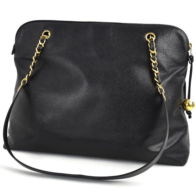 CHANEL（シャネル） バッグ レディース チェーントート キャビアスキン
