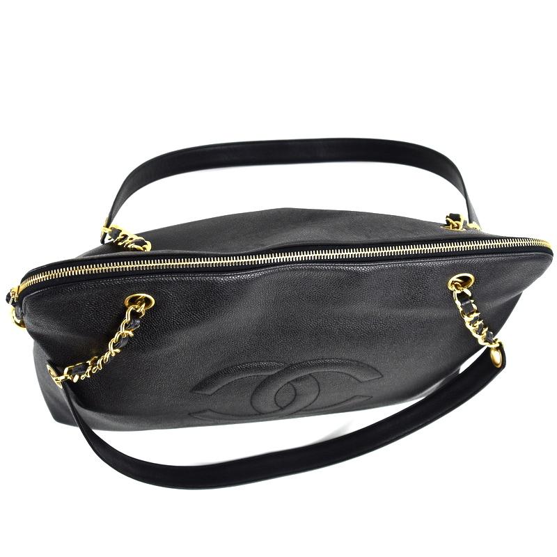 CHANEL（シャネル） バッグ レディース チェーントート キャビアスキン