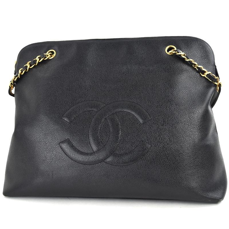 CHANEL（シャネル） バッグ レディース チェーントート キャビアスキン
