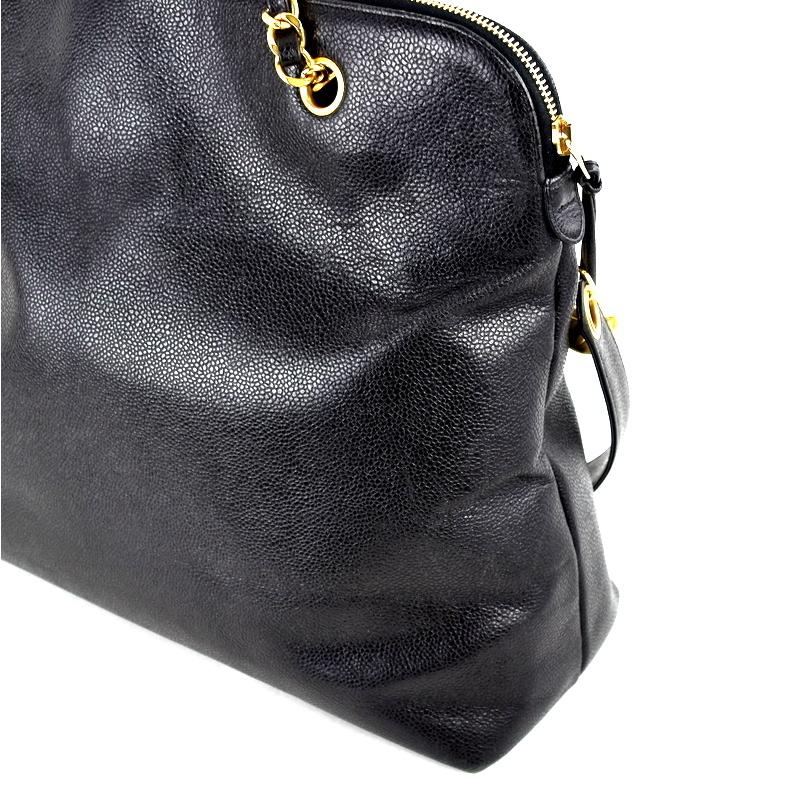 CHANEL（シャネル） バッグ レディース チェーントート キャビアスキン