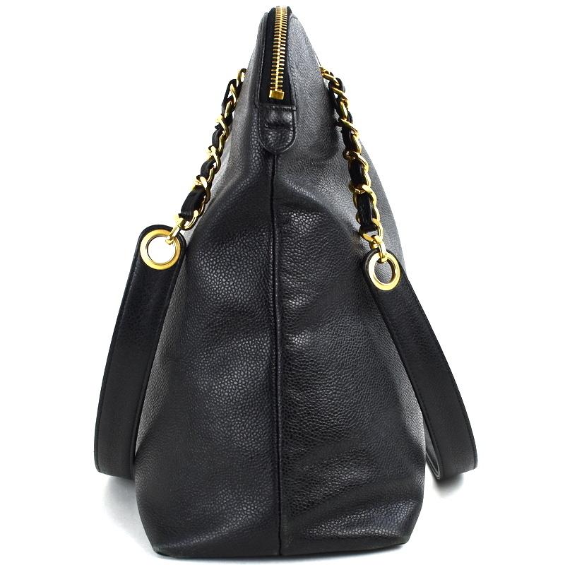 CHANEL（シャネル） バッグ レディース チェーントート キャビアスキン