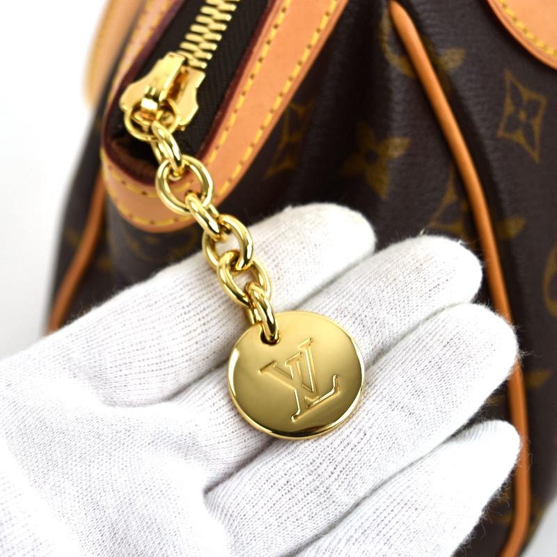 ルイヴィトン ティヴォリ PM モノグラム ハンドバッグ M40143 レザー LOUIS VUITTON ルイヴィトン モノグラム ティボリPM M40143