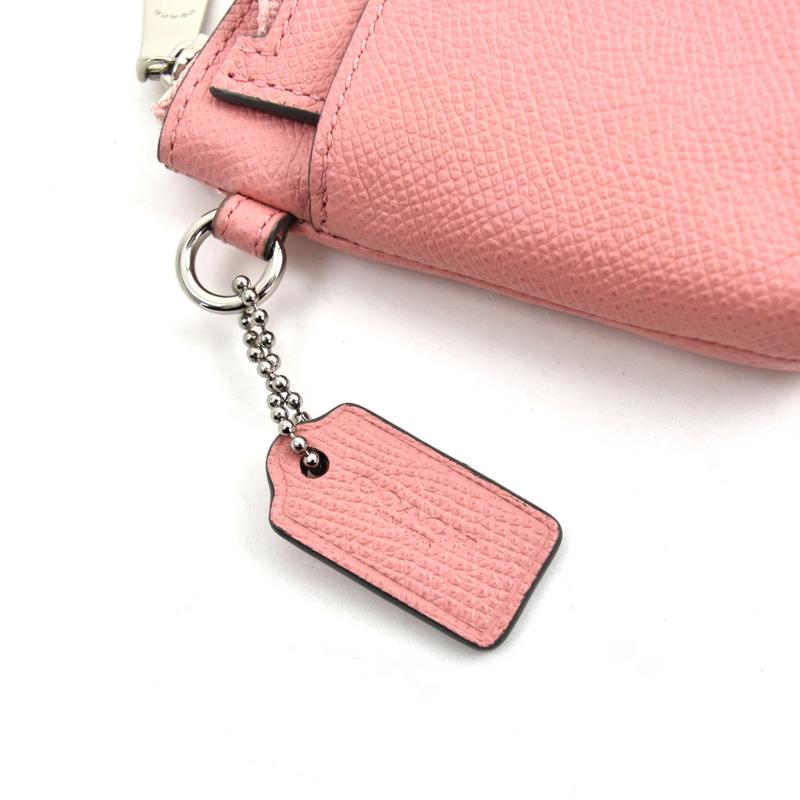coachの財布 COACH（コーチ） 財布 レディース エンボスドテクスチャード ジップ