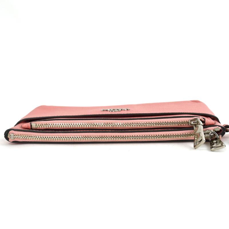 coachの財布 COACH（コーチ） 財布 レディース エンボスドテクスチャード ジップ
