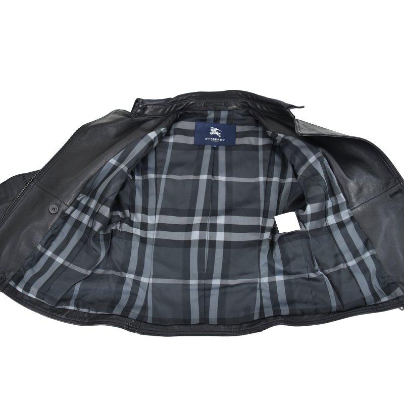 BURBERRY バーバリー ロンドン レザー ライダースジャケット BURBERRY バーバリー ロンドン レザー ライダースジャケット