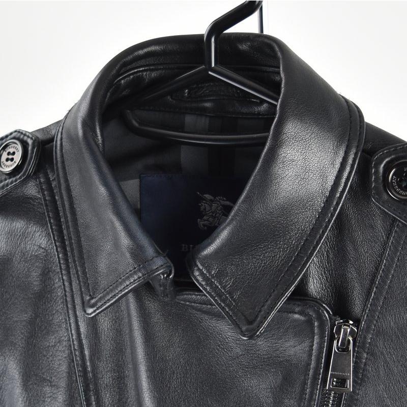 BURBERRY バーバリー ロンドン レザー ライダースジャケット BURBERRY バーバリー ロンドン レザー ライダースジャケット