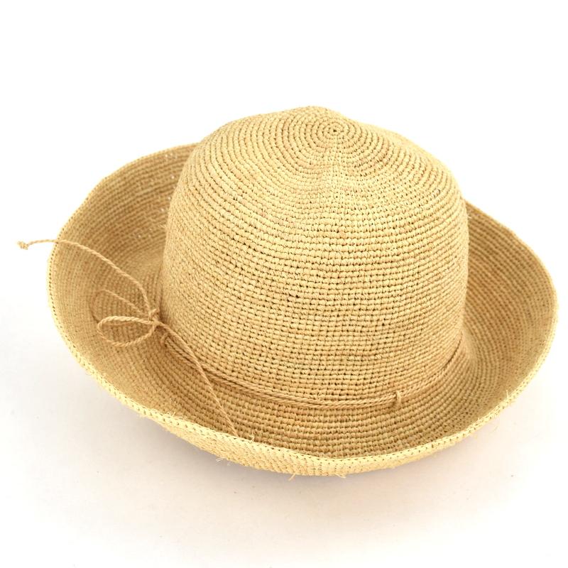 最終値下げ HELEN KAMINSKI 100%ラフィア 麦わら帽子 Helen Kaminski ヘレンカミンスキー レディース ハット ラフィア