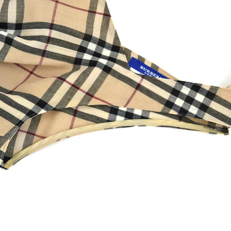 バーバリー ブルーレーベル　ノースリーブワンピース ノバチェック【美品】　38 BURBERRY BLUE LABEL バーバリー ブルーレーベル レディース