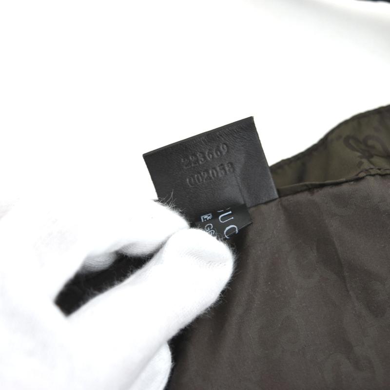 GUCCI クマ　テディベア　ブラック　エコバッグ付属品　エコバッグ無し GUCCI グッチ 223669 GG ベア くま エコバッグ トートバッグ