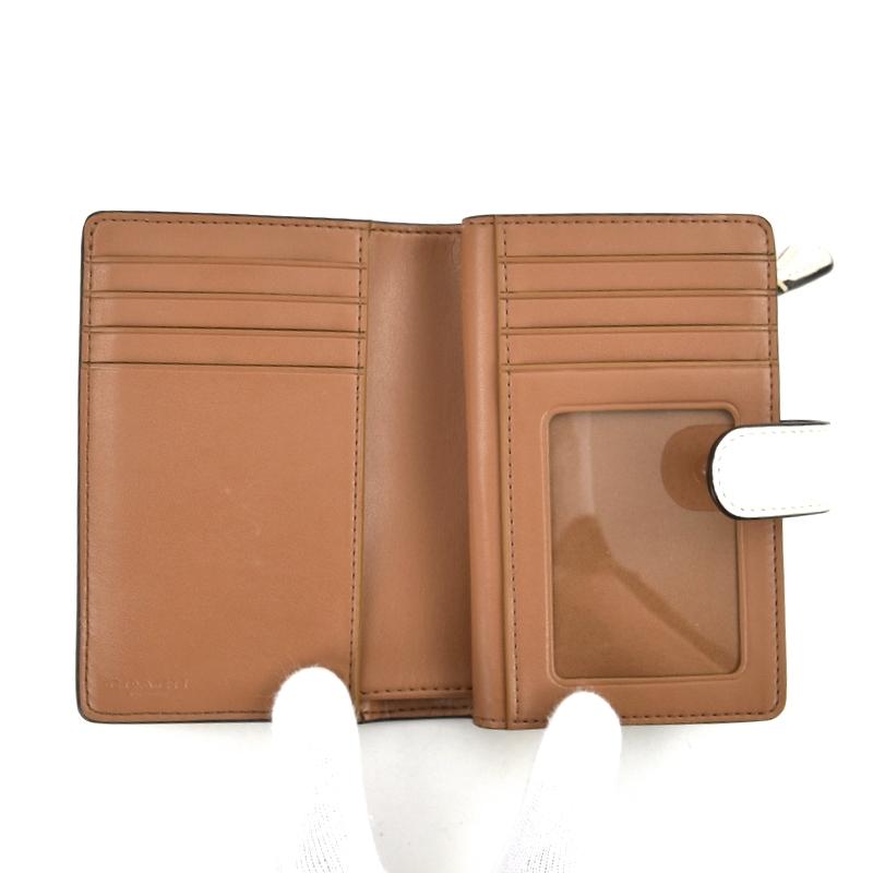 COACH（コーチ） 財布 レディース 二つ折り アップルプリント