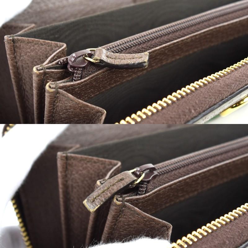〇〇GUCCI グッチ オフィディア GG ジップアラウンドウォレット 長財布 523154 ブラウン GUCCI（グッチ） 財布 レディース 長財布 オフィディア GG ロゴ ジップ