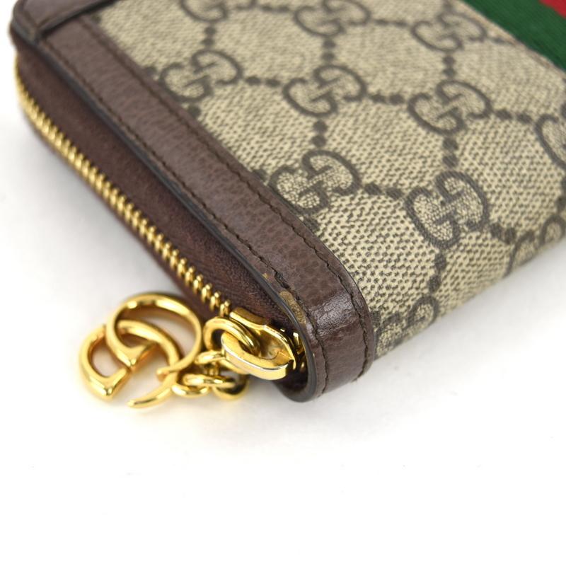 Ophidia グッチ 長財布 オフィディア GG ジップアラウンドウォレット