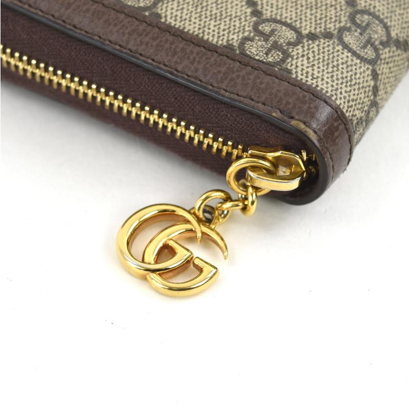 Ophidia グッチ 長財布 オフィディア GG ジップアラウンドウォレット