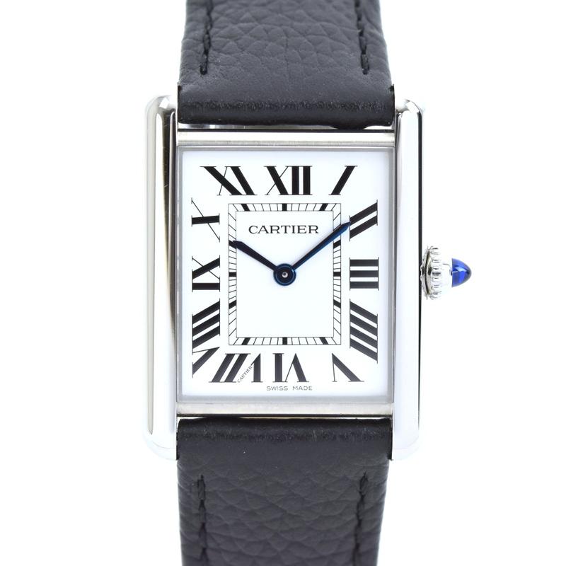 TANK（Cartier） カルティエ タンク マスト LM WSTA0041 SS×革