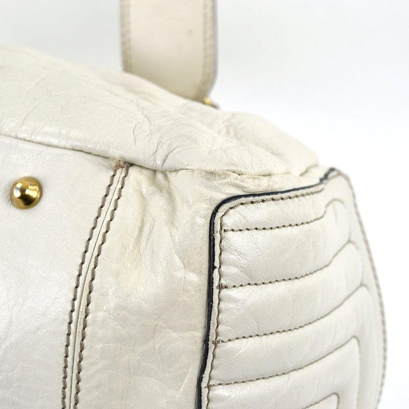 Chloe ホワイトレザーハンドバッグ クロエ Chloe Chloe Kids マザーズバッグ CHANGING BAG C20805