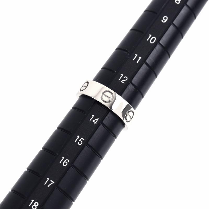 LOVE（Cartier） カルティエ 指輪 K18WG ラブリング #53 13号 LOVE