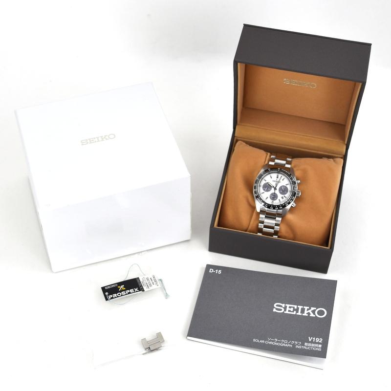 セイコー SBDL085 V192-0AF0 ソーラー 箱、保証書付き 送無 SEIKO/セイコー】 SBDL085/V192-0AF0 プロスペックス クロノ