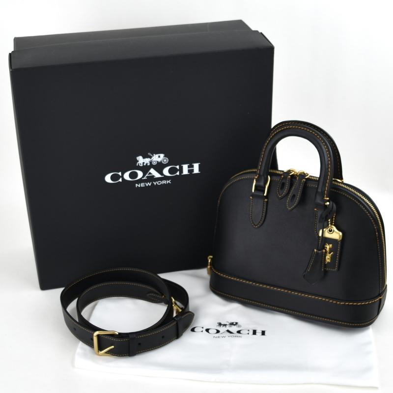 COACH REVEL 2way ハンドバッグ ショルダーバッグ コーチ COACH コーチ ハンドバッグ サッチェル レヴェル CC411 ブラック