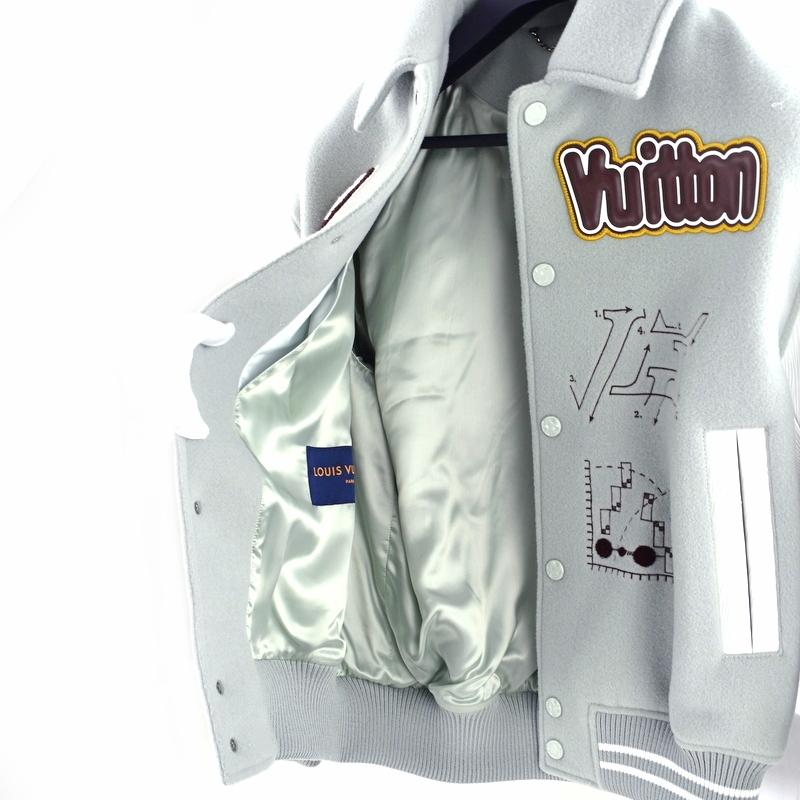 LOUIS VUITTON ルイヴィトン メンズジャケット バーシティレザー LOUIS VUITTON ルイヴィトン メンズジャケット バーシティレザー