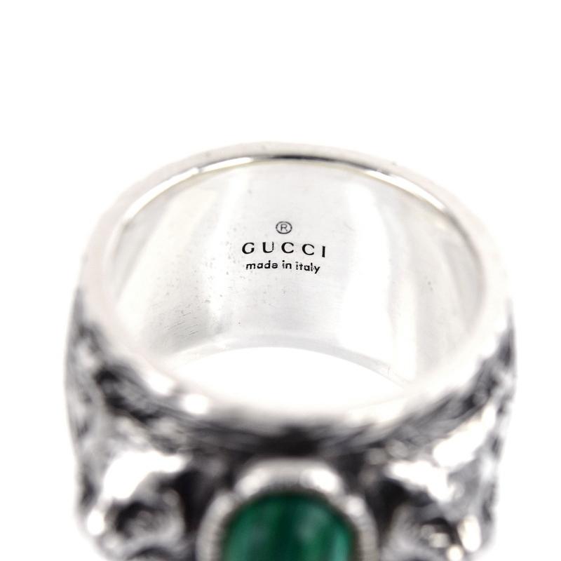 GUCCI（グッチ） リング メンズジュエリー シルバー925 グッチガーデン