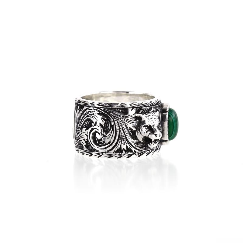 GUCCI（グッチ） リング メンズジュエリー シルバー925 グッチガーデン