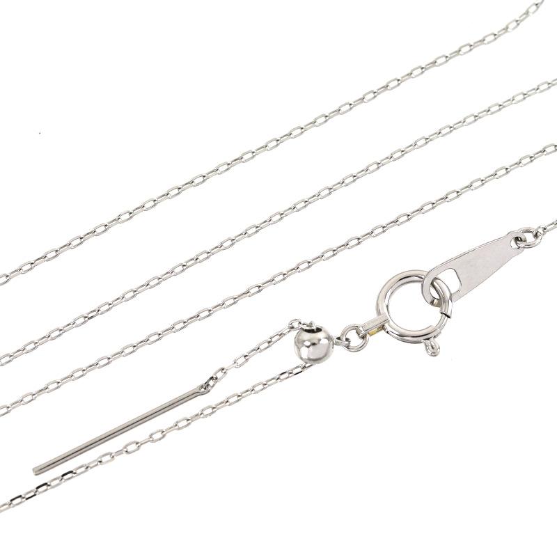 ネックレス レディース Pt950 ネックレスチェーン あずきチェーン