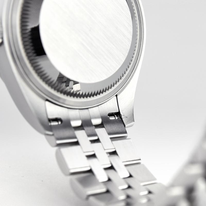 ロレックス Rolex 腕時計 レディ デイトジャスト28 279174 カレンダー サンレイ ダークグレー文字盤 フルーテッドベゼル ジュビリーブレス K18WG オイスタースチール SS 自動巻き 【箱・保付き】 【中古】 ROLEX - ロレックス Rolex 腕時計 レディ デイトジャスト28 279174