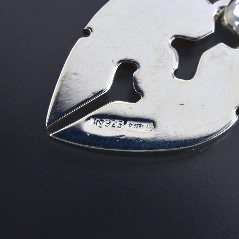 GUCCI グッチ ネックレス ノットハート ハートモチーフ