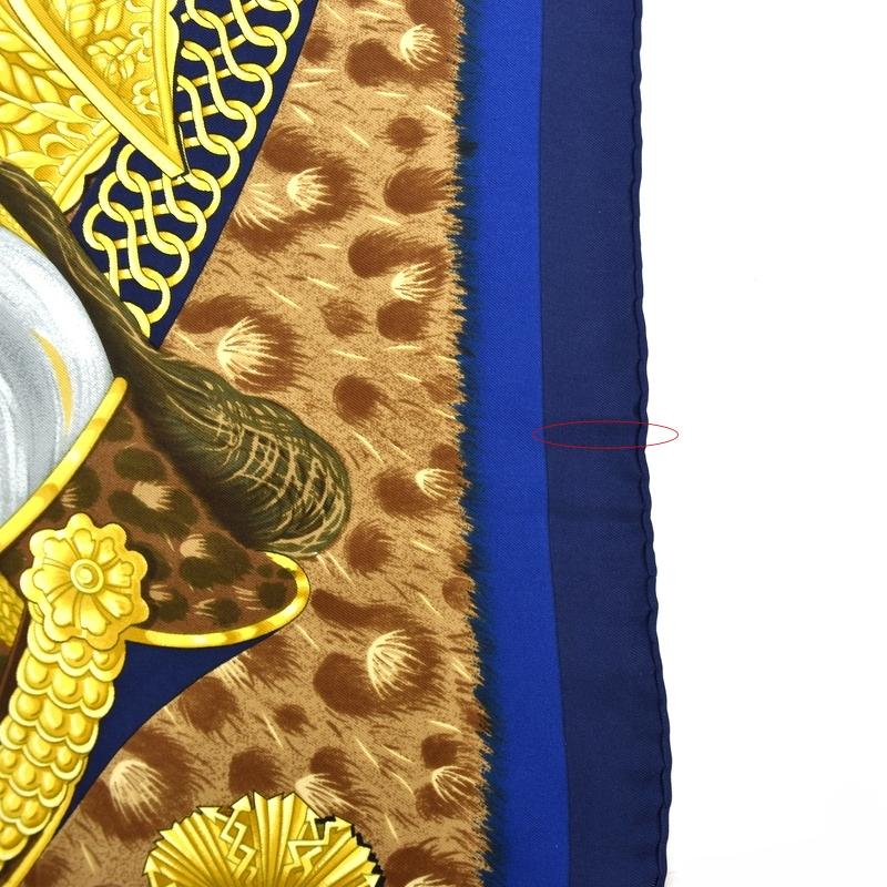 HERMES エルメス カレ90 スカーフ 大判 正方形 シルク100% 面貌