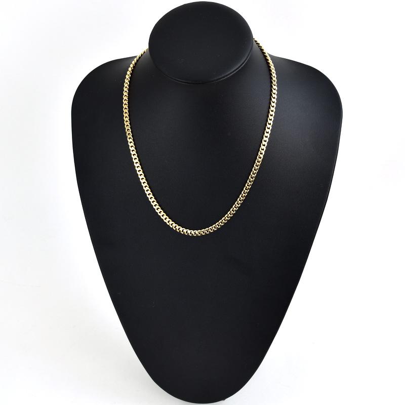 喜平 ネックレス 18金 二面喜平 K18YG イエローゴールド キヘイ